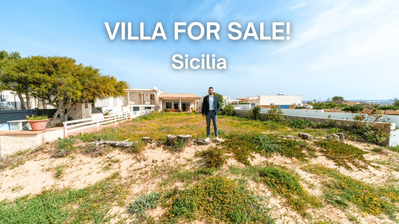 Villa di Prestigio sulla Spiaggia in Sicilia | Un’Occasione Unica a Donnalucata