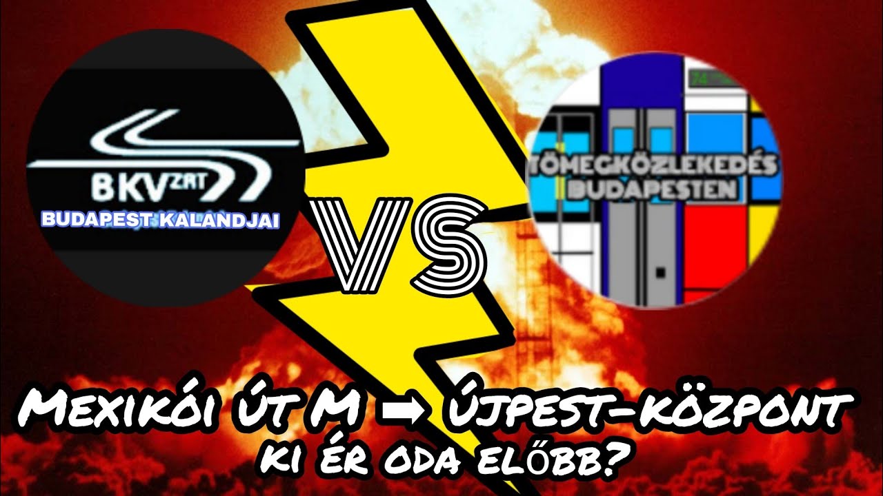 Ki Ér Oda Előbb? | BKK Verseny | Mexikói út ➡ Újpest-központ!