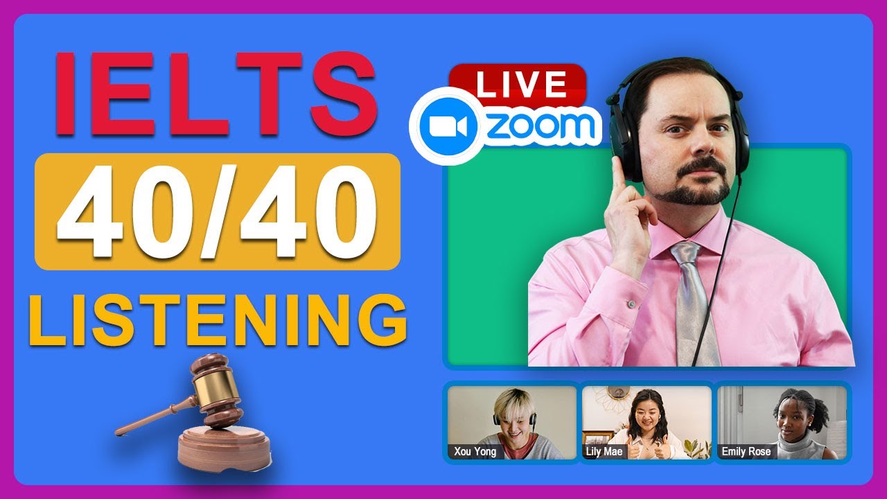 IELTS Live Class - Listening about Town Councillor and Tech Meeting