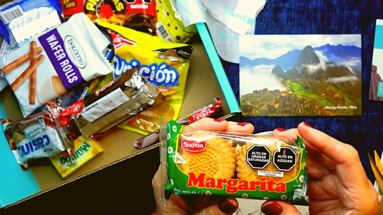 ASMR | Trying Tasty Treats from Peru!!  Whispered Show & Tell