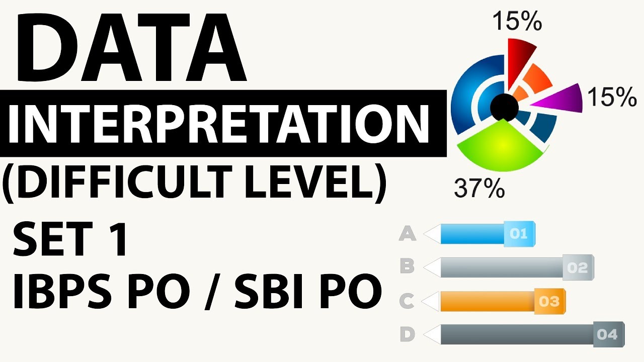 Data Interpretation Advanced Level Set 1 based on Pipes and Cisterns - SBI PO / IBPS PO / CLERK 2018