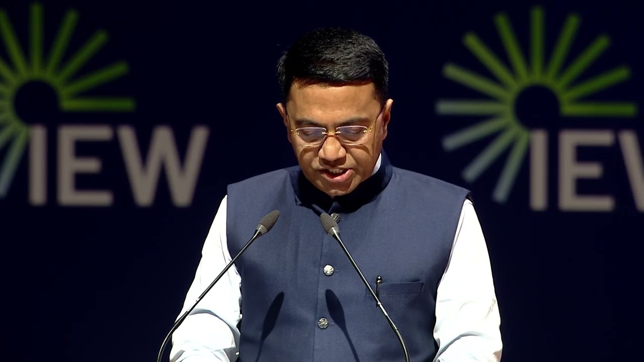 India Energy Week 2026 | Keynote Address - Dr. Pramod Sawant, Chief Minister of Goa, India