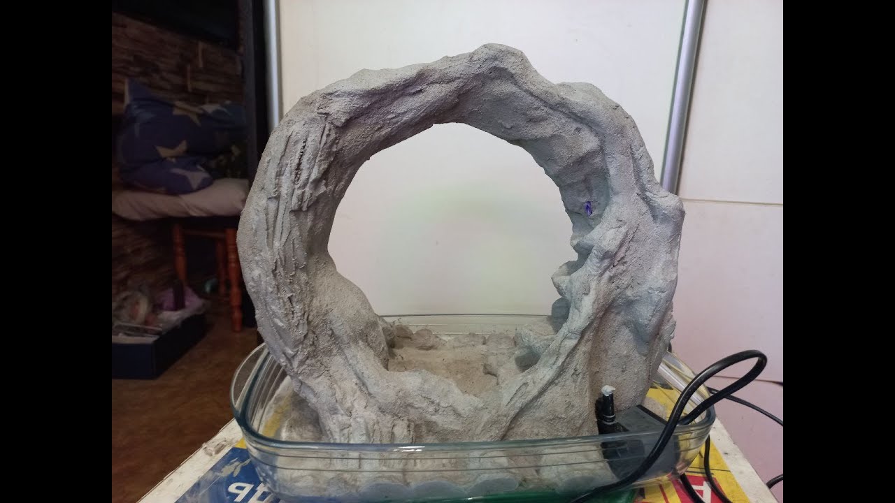 Бетонный фонтан! Своими руками!