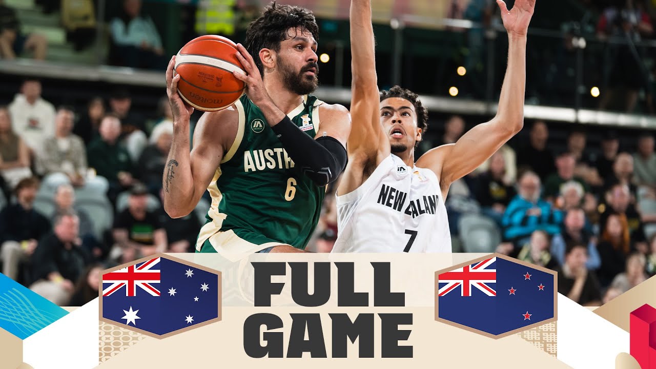 Australia v New Zealand | Full Basketball Game | FIBA Basketball World Cup 2027 Asian Qualifiers