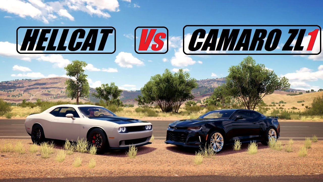 FH3- 2015 DODGE HELLCAT Vs 2017 CAMARO ZL1