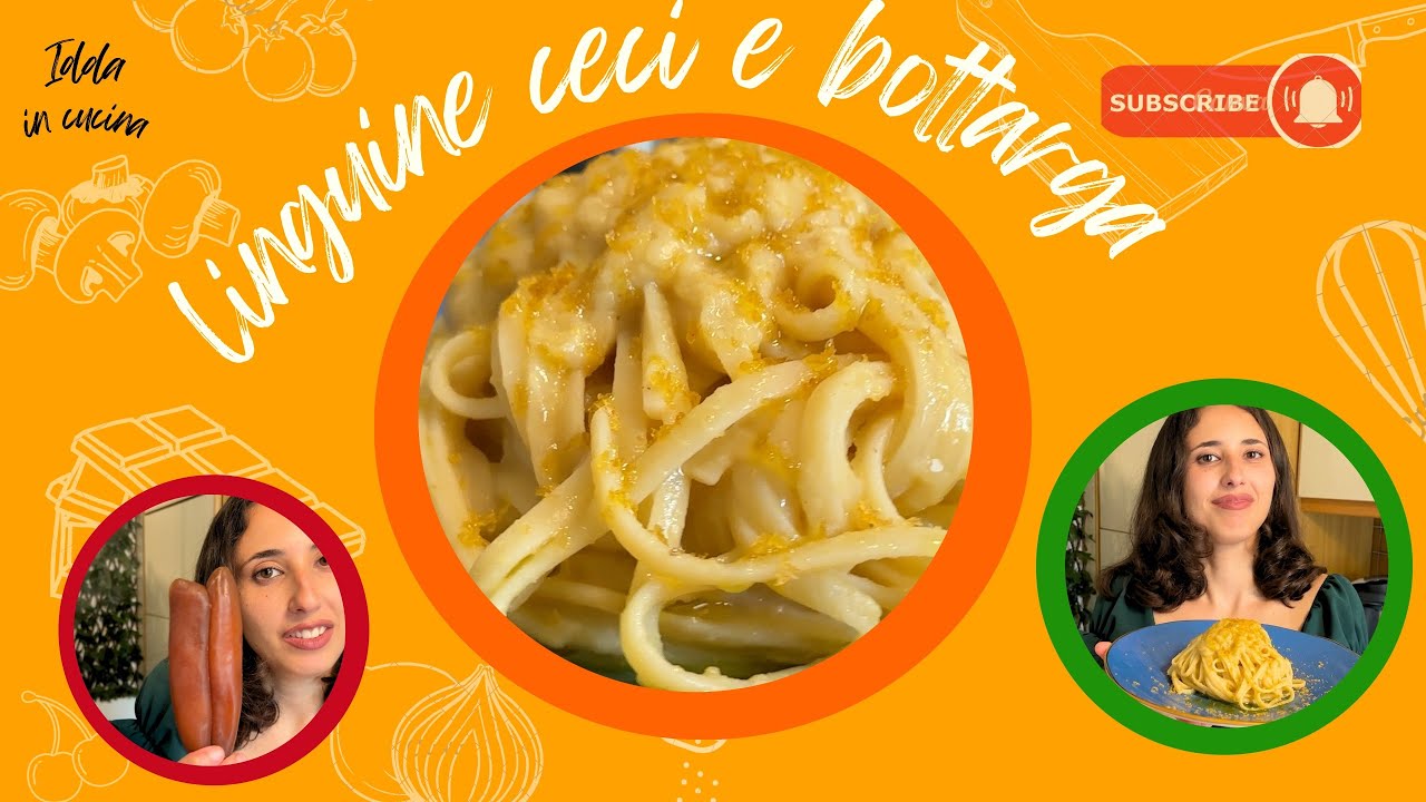Linguine crema di ceci e Bottarga