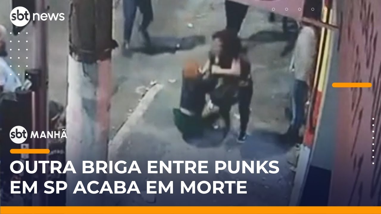 Nova briga entre punks termina com mulher morta ap&oacute;s show em SP | #SBTManh&atilde;