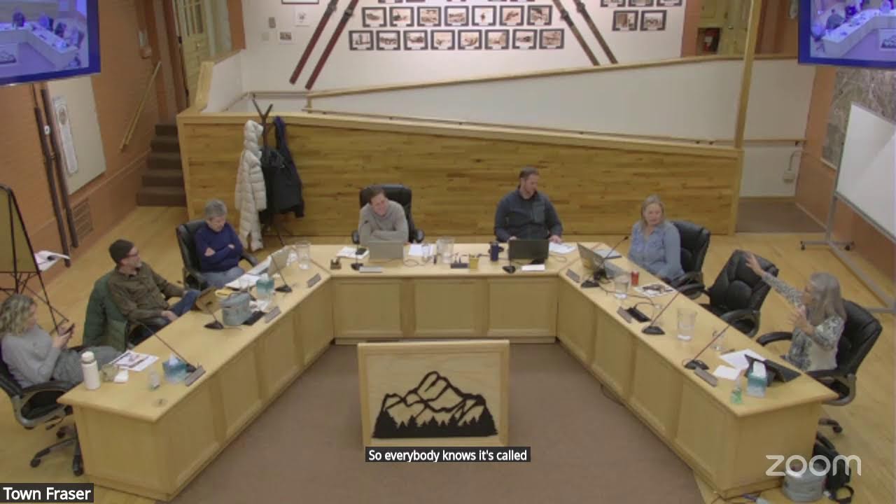 Fraser Board of Trustees Regular Meeting January 7, 2026