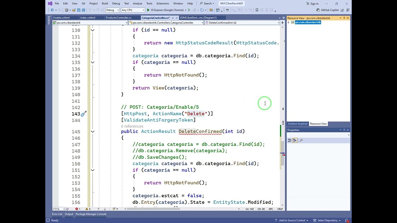 Delete y Enable en ASP.NET MVC con Entity Framework  Paso a Paso