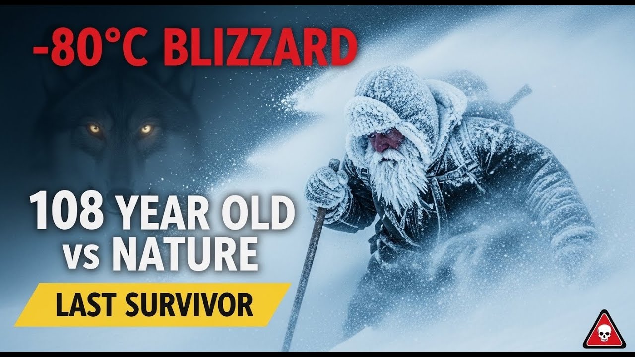 108 Year Old Man Survives Alone in -80°C Siberian Winter | Last of His Tribe|ICE IN LIFE.