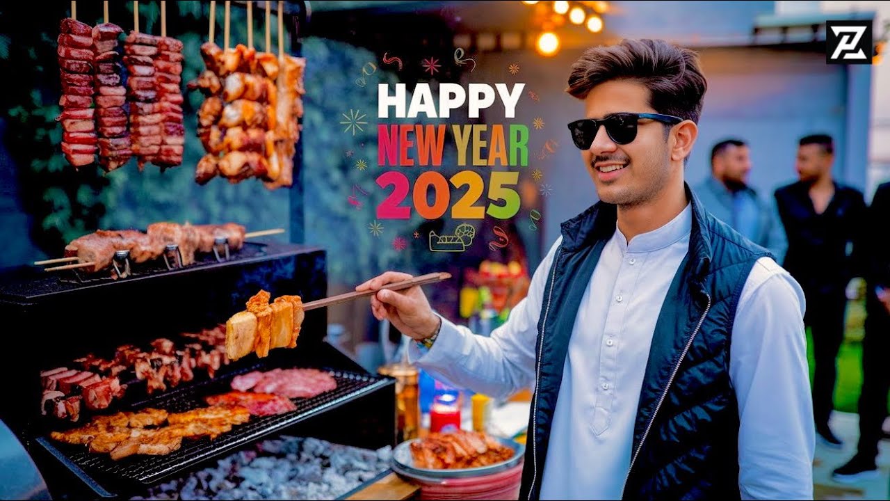 Its 2025 Happy New Year 🥳| Enjoy with friends whole night | Update of Master Cage | Taha Pirazad