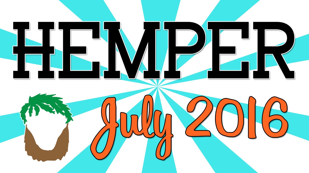 HEMPER (STRAINCENTRAL) UNBOXING!! - (July 2016)