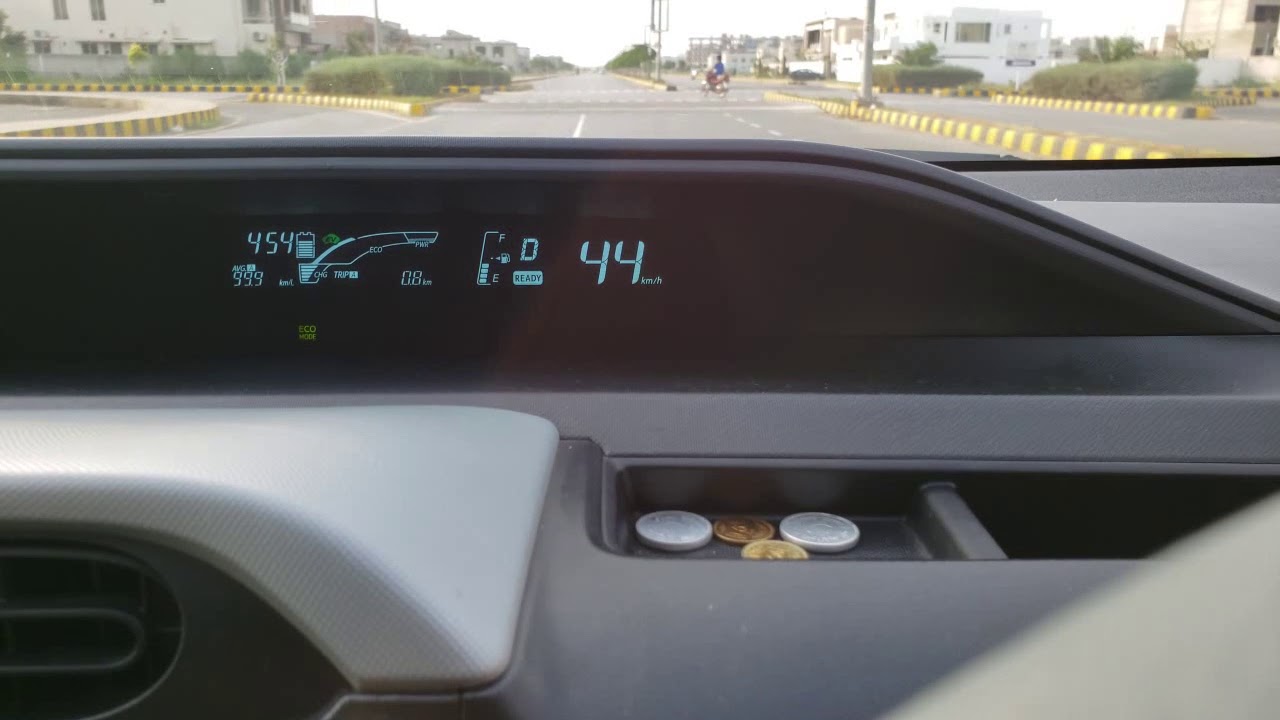 Toyota Aqua/Prius C Maximum Kilometers on EV in URDU