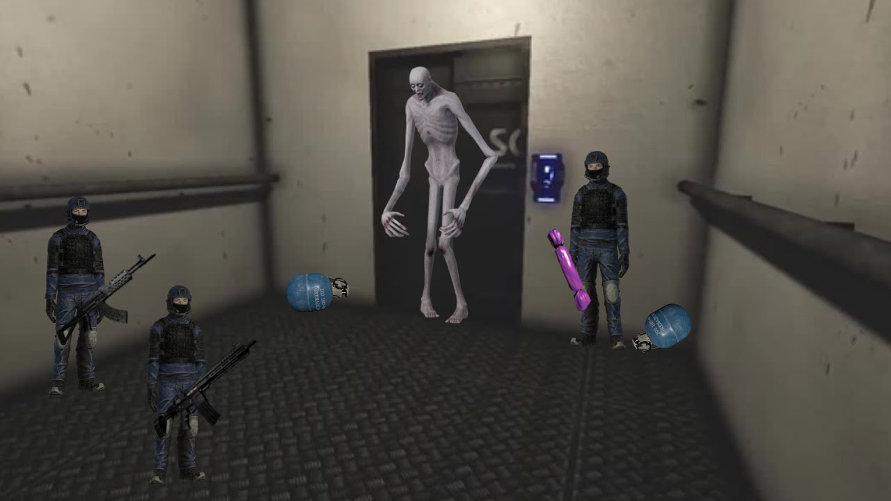 Забавная ловушка с бомбой в лифте в SCP SL