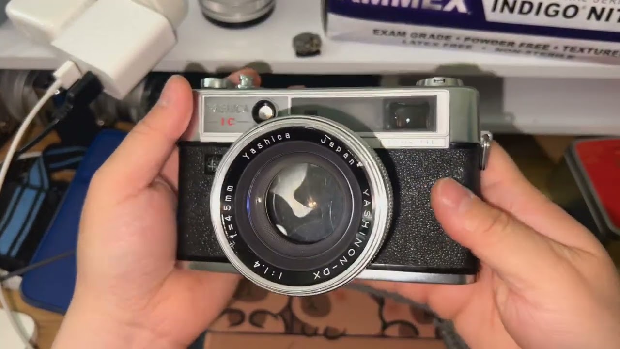 Vintage Yashica lynx 14E(not 14)35mm film camera（sold）