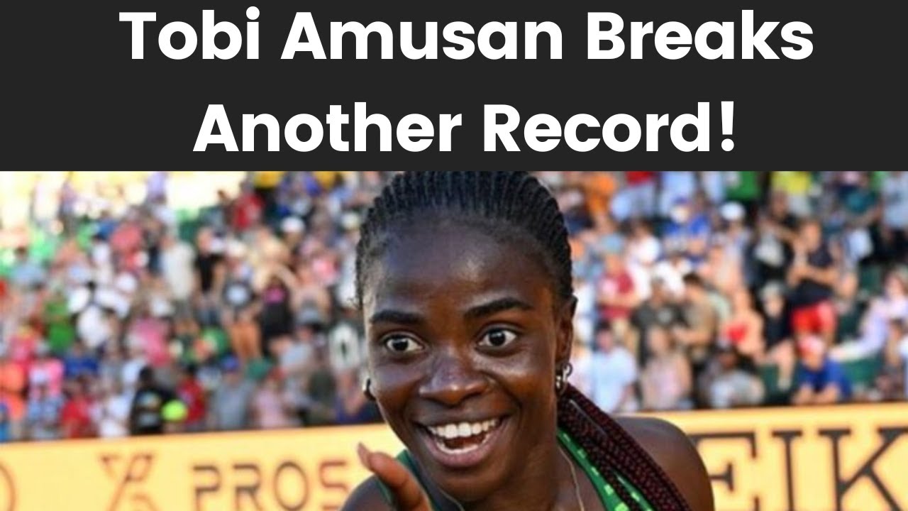 Tobi Amusan Has Broken the Commonwealth Record. #tobiamusan #commonwealthgames2022