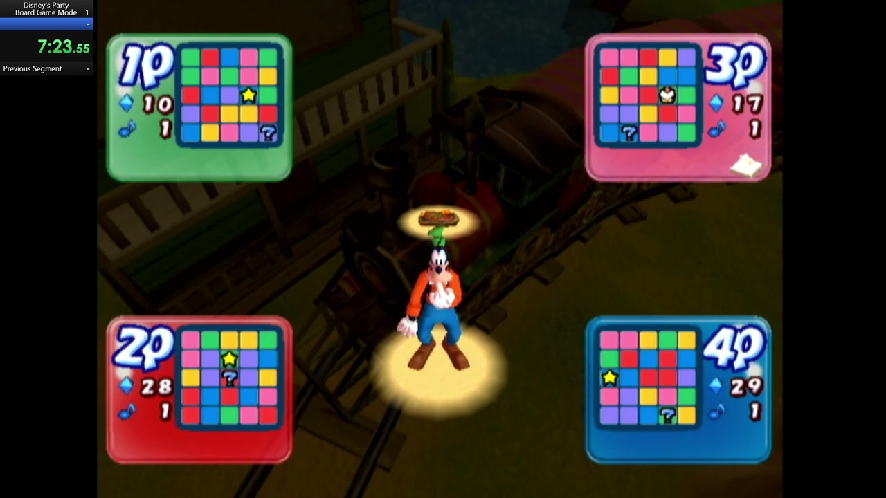 Disney's Party Board Game Mode (1 Line) Speedrun in 32:32 (Former WR)