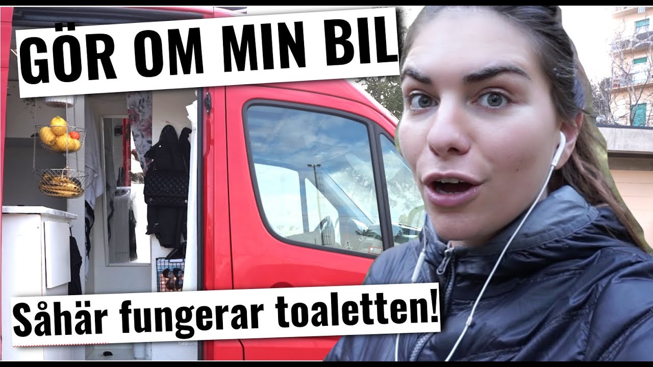 GÖR OM I BILEN | Såhär Fungerar Min Toalett