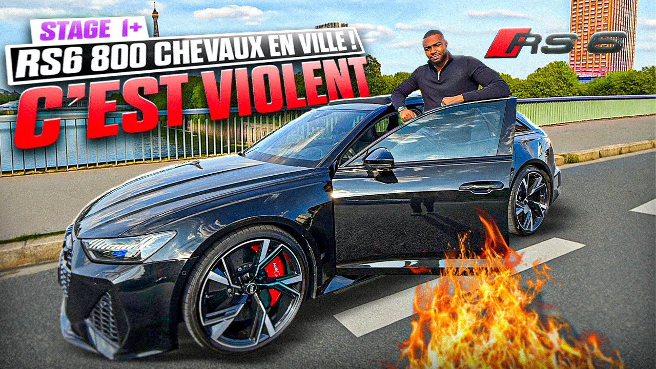 RS6 800 CHEVAUX EN VILLE ! C'EST VIOLENT ! 🔥