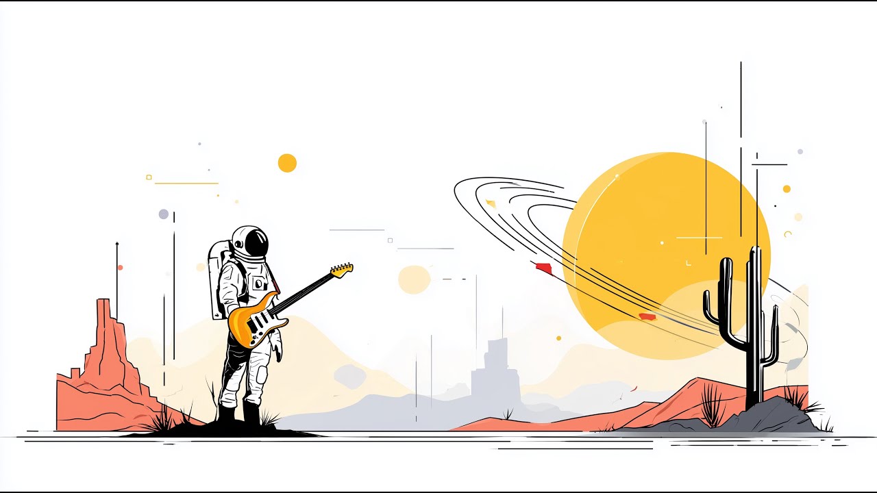 [Psychedelic, Hypnotic, Chilling] Desert & Cactus Vol.[01] 🌵 Guitar Instrumental | Head-Nodding