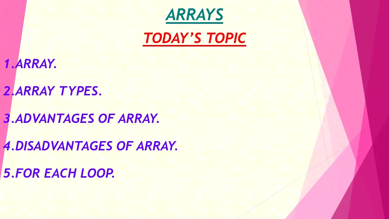 Arrays And For Each Loop in C# in Tamil