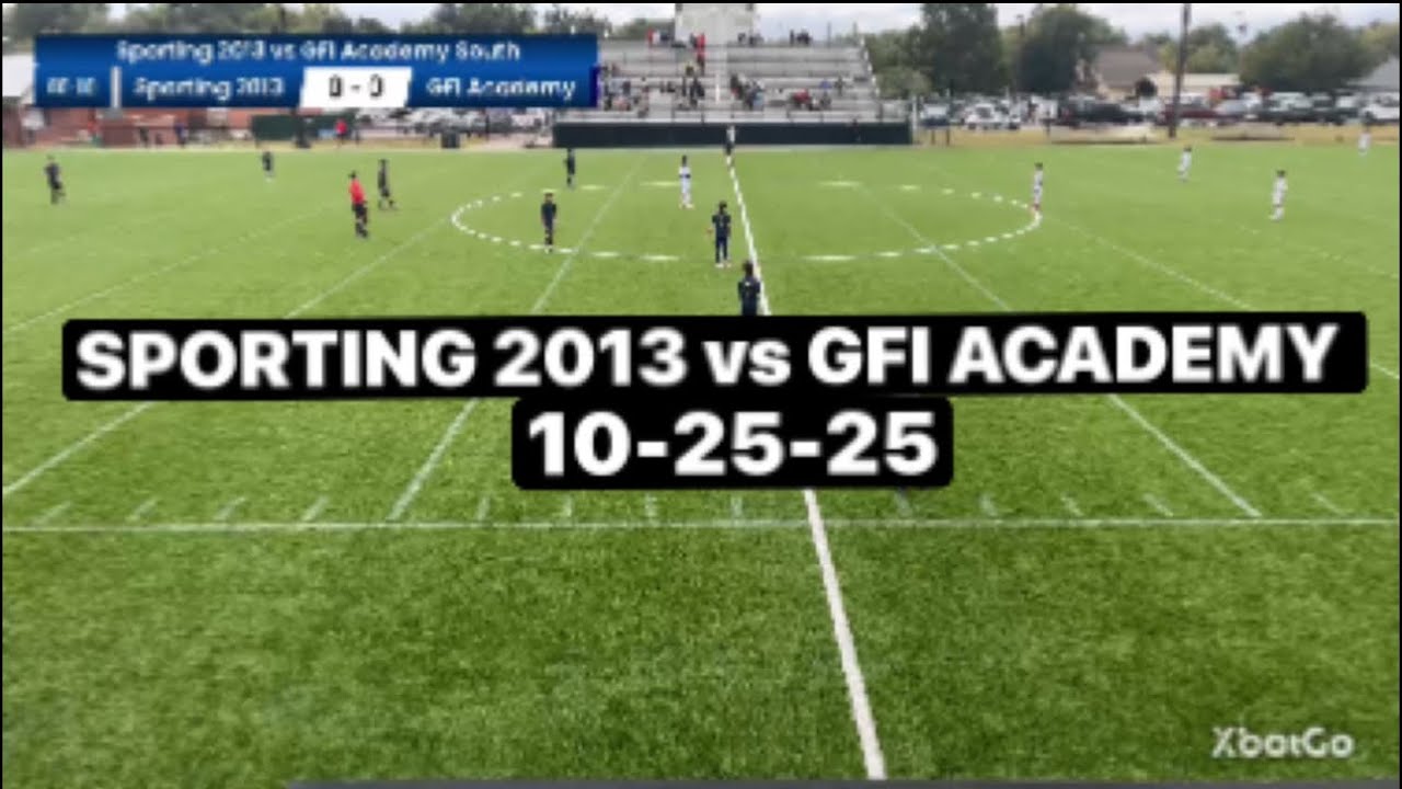 MLS Next 2- SPORTING 2013 vs GFI ACADEMY NORTH