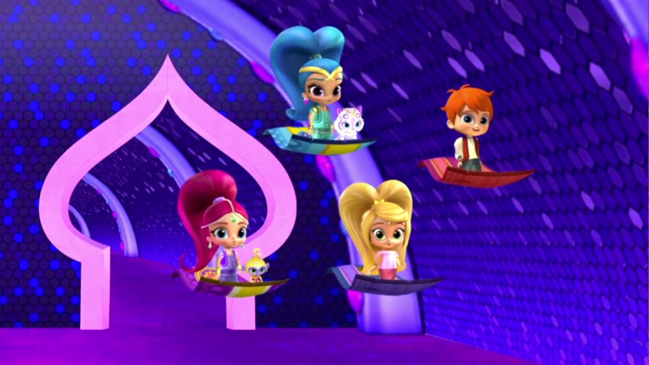 Shimmer and Shine The Greast Zahramay Falls Race | Online Game by Nick Jr.