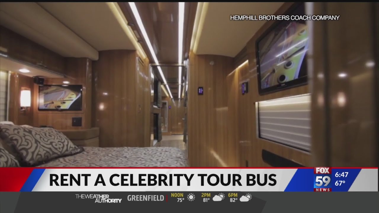 Rent a celebrity tour bus