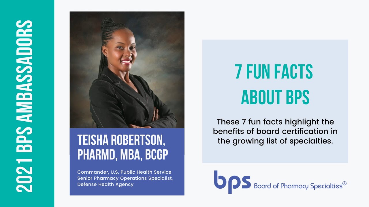 Teisha Robertson with 7 Fun Facts About BPS