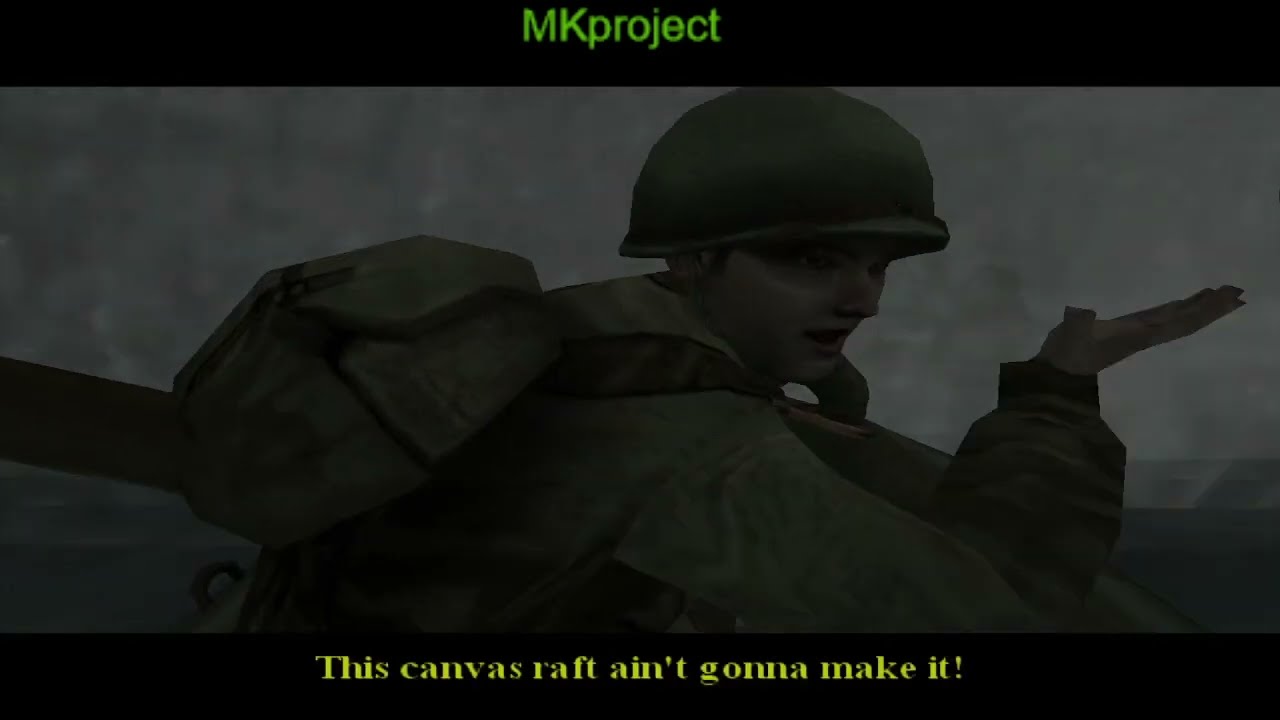 Call of Duty 2: Big Red One Миссия 12 Crucifix Hill (PCSX2)