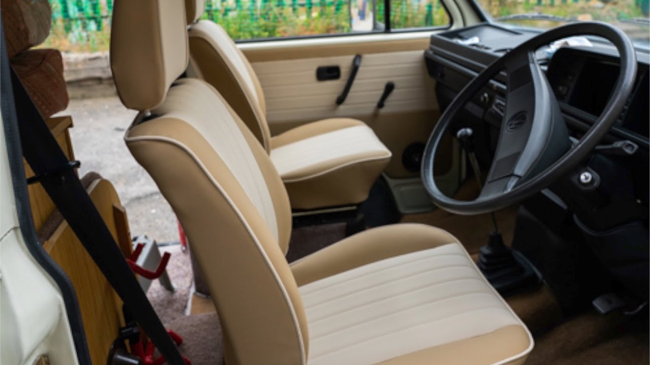 How to re-cover camper seats