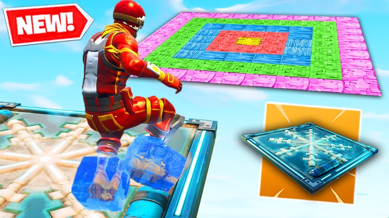 FREEZE TRAP DARTS Custom Gamemode In Fortnite Battle Royale!