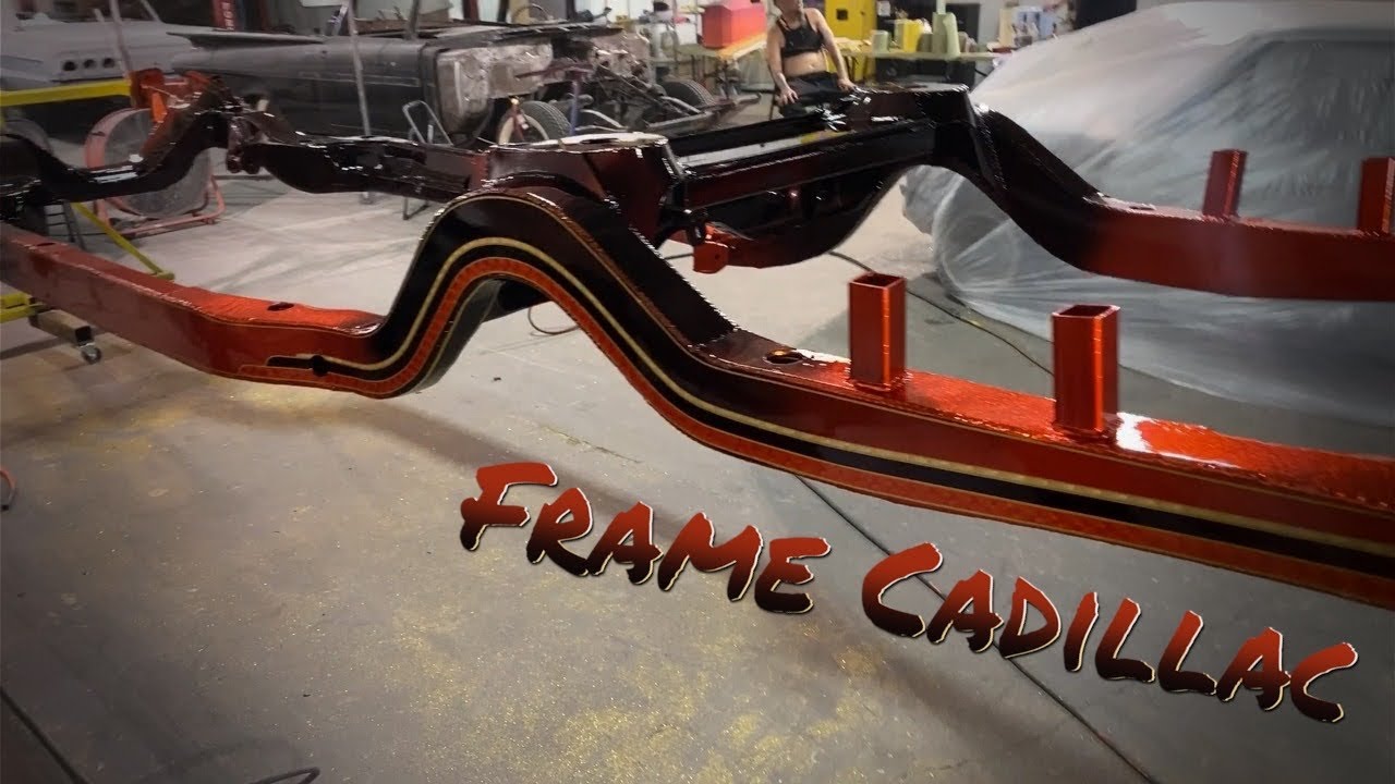 FABIO HABEN - FRAME CADILLAC (CHASSIS CADILLAC) #cadillac #custompaint