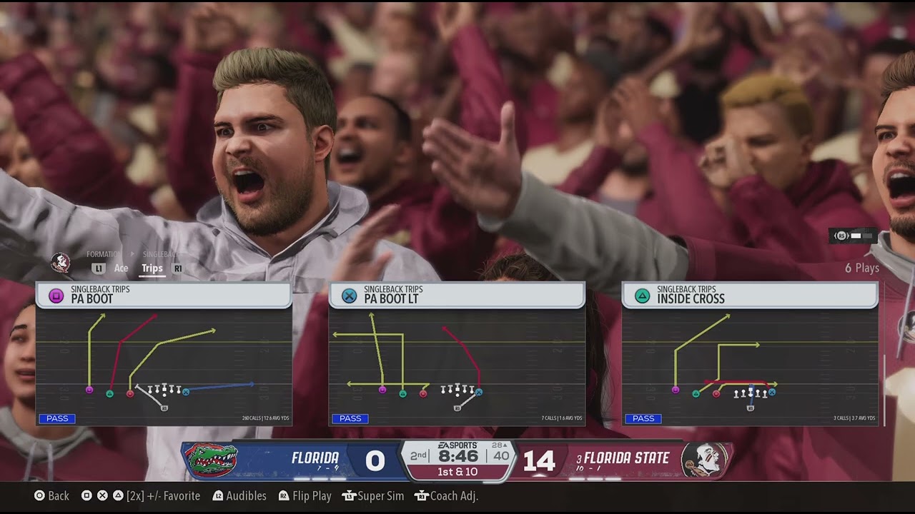 Florida State Online Dynasty Year 6 Week 14 vs Florida #CFB26