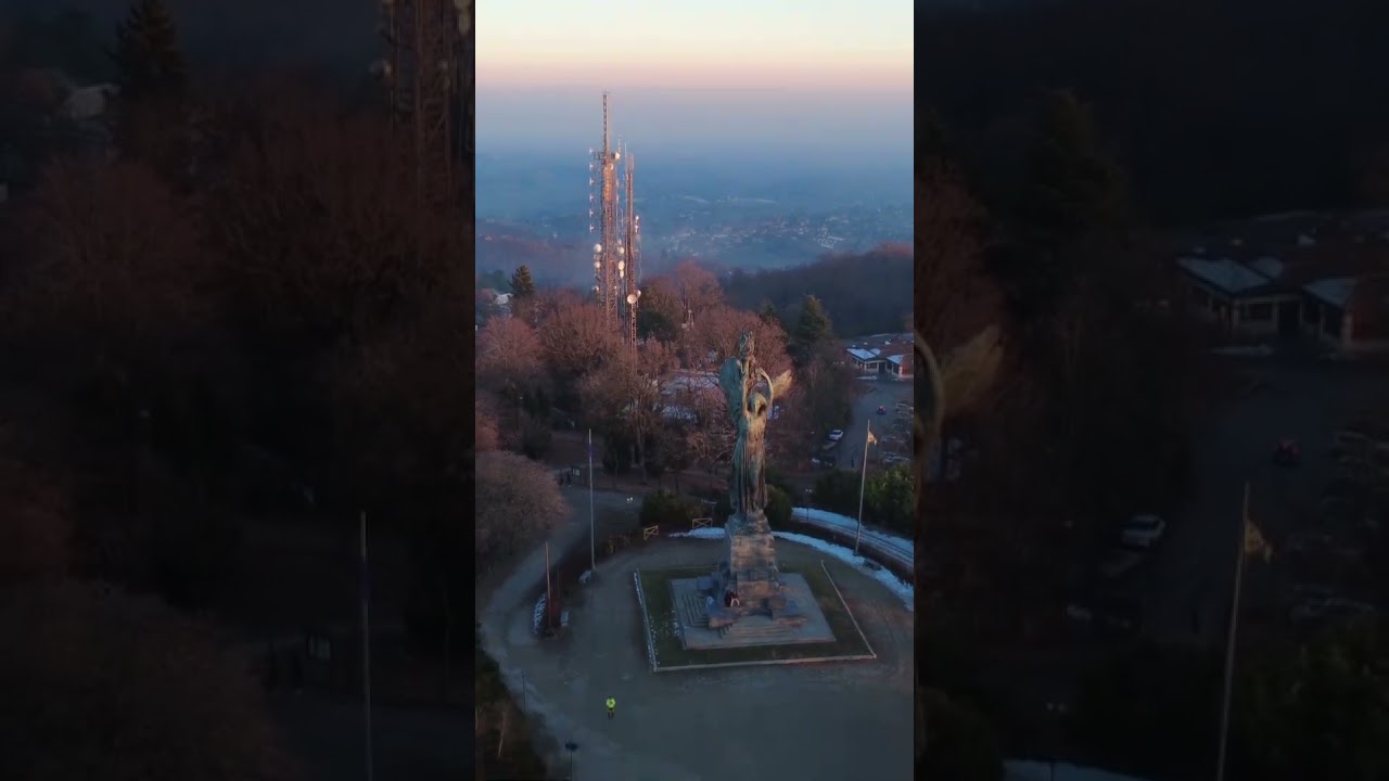 dronata colle della Maddalena Torino drone Dji mini 4k