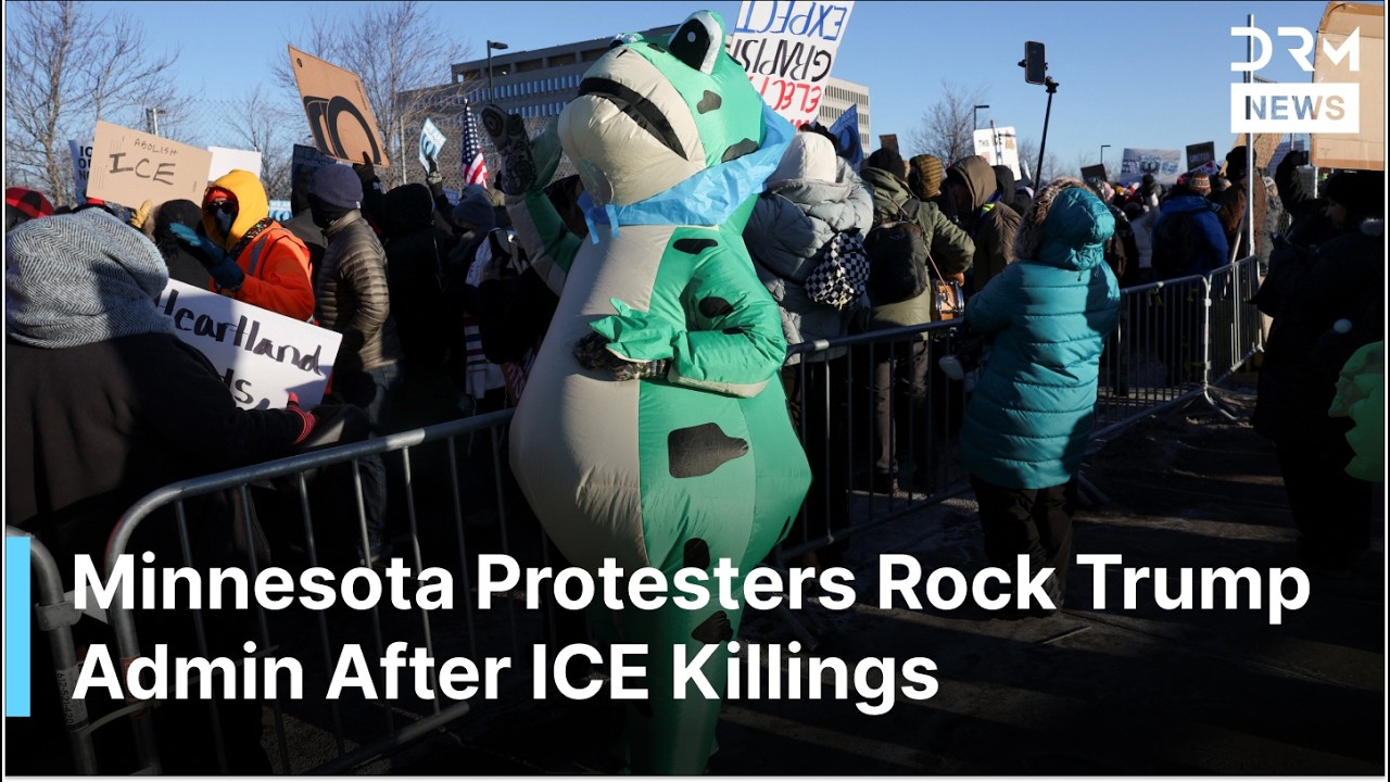 WATCH: Anti-Trump Protesters Clash With ICE, Border Petrol After Killings in Minnesota | AP1G