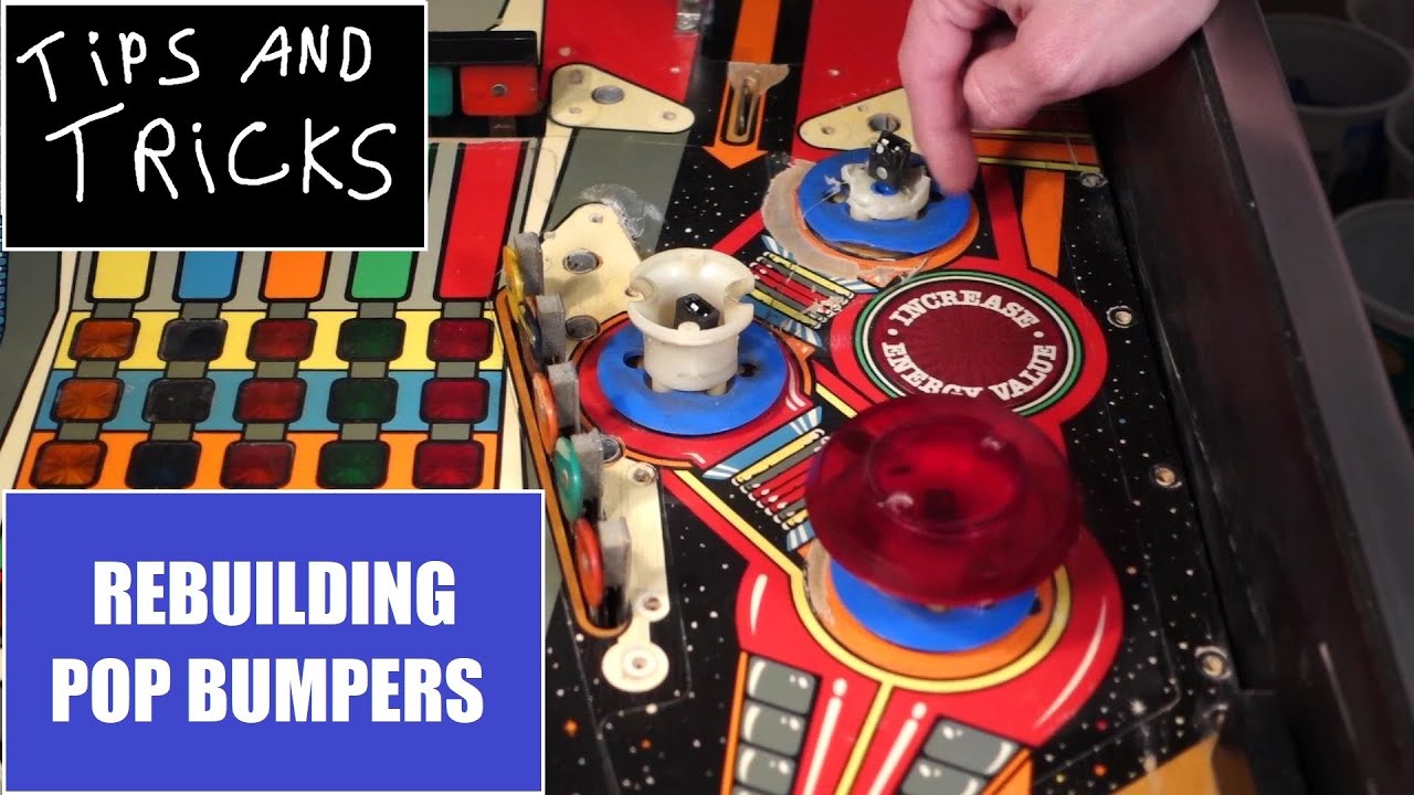 Pop Bumper Rebuild on Pinbot- tutorial