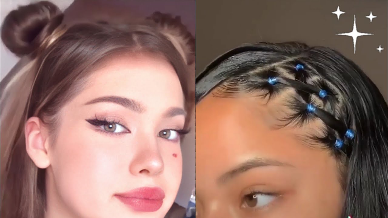 HAIRSTYLE TUTORIAL #01 ][ Peinados lindos 2020][Tumblr & Aesthetic]