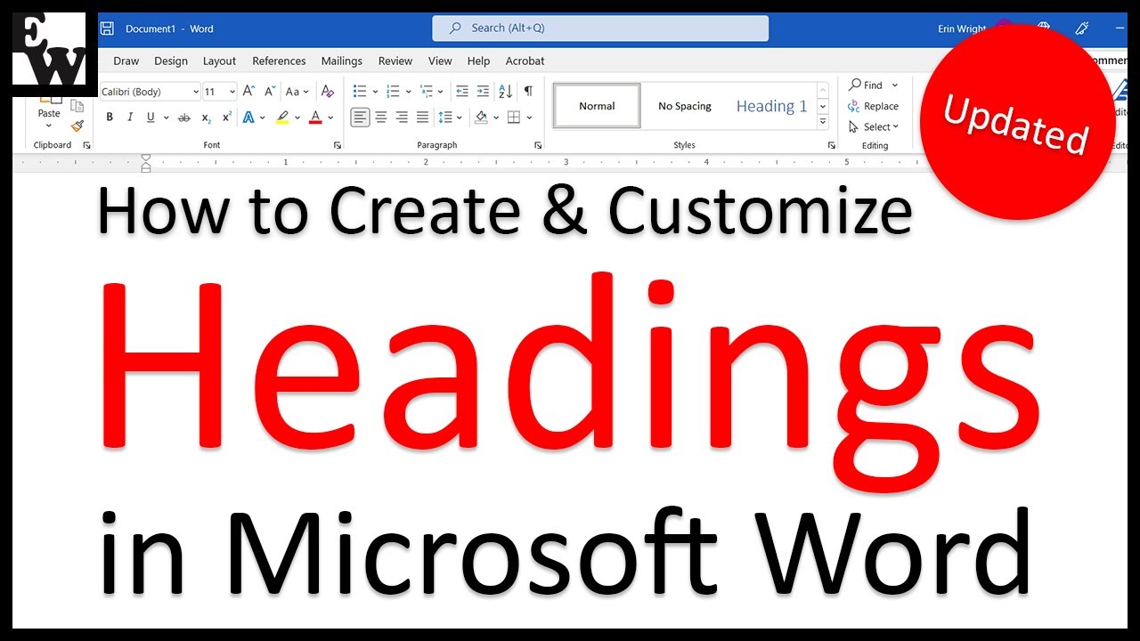 How to Create and Customize Headings in Microsoft Word (PC & Mac)