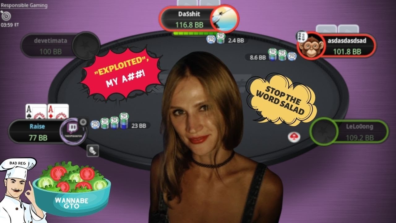 Poker Player CLOWNS at "Being Exploitable" | 100 Zoom Highlights