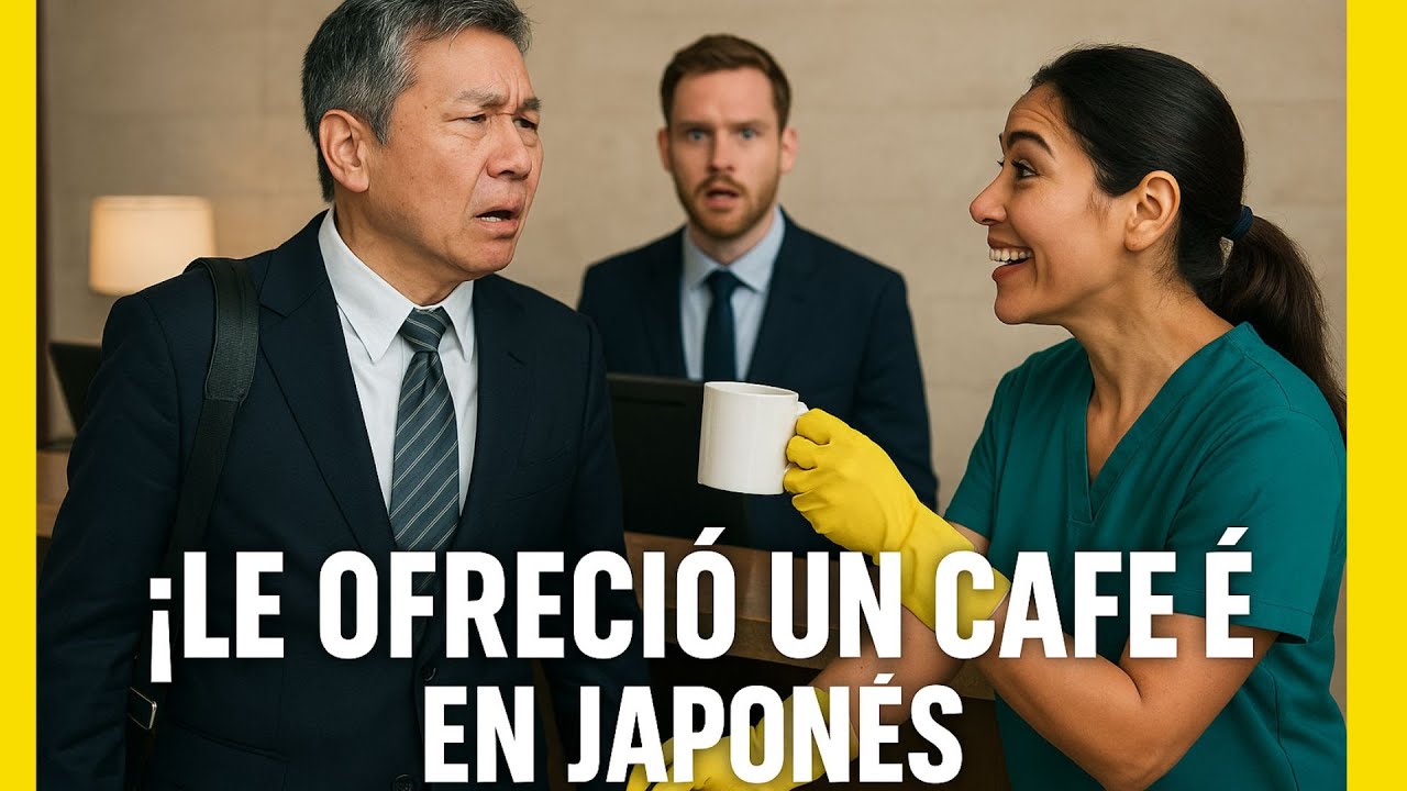En recepción no entendían al millonario japonés… hasta que la limpiadora habló en japonés