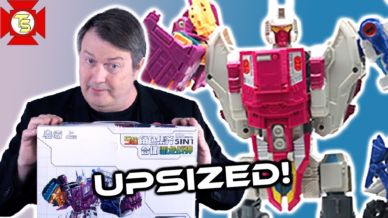 Обзор увеличенной копии TRANSFORMERS ABOMINUS AOYI