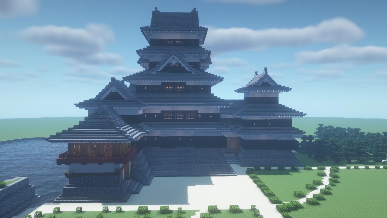 【Minecraft】松本城の作り方 Part2 大天守②