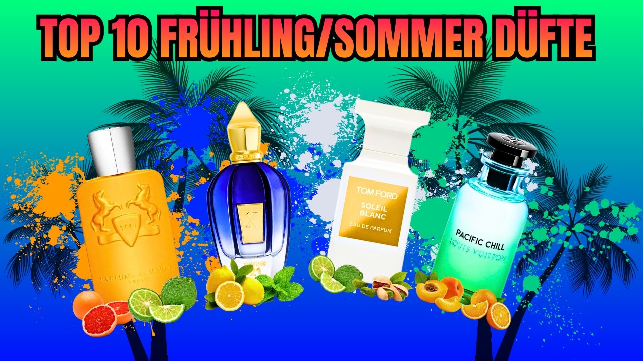 Die Top 10 Parfums für Frühling & Sommer☀️