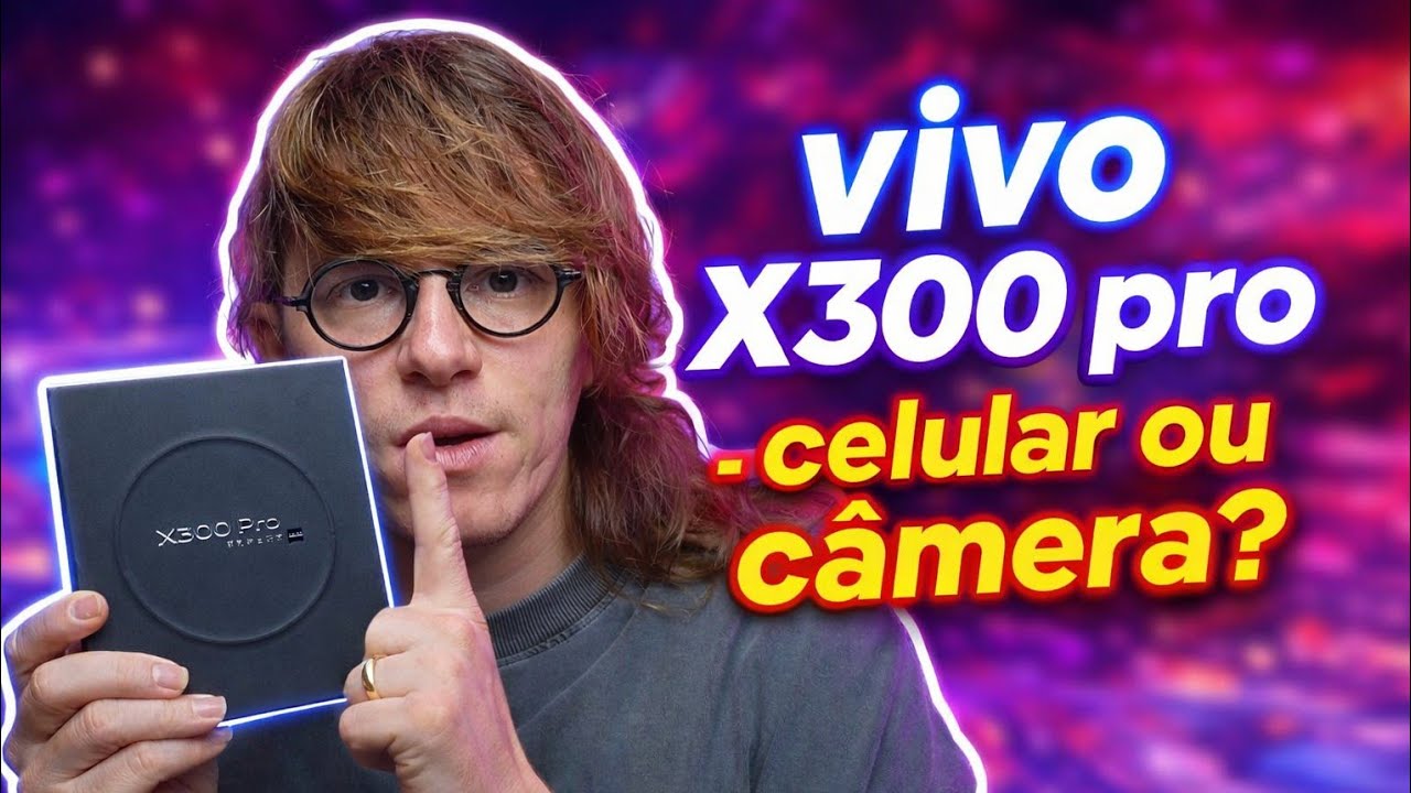 VIVO X300 PRO - CELULAR COM QUALIDADE DE CÂMERA PROFISSIONAL? MAS O BICHO É CARO EM!  