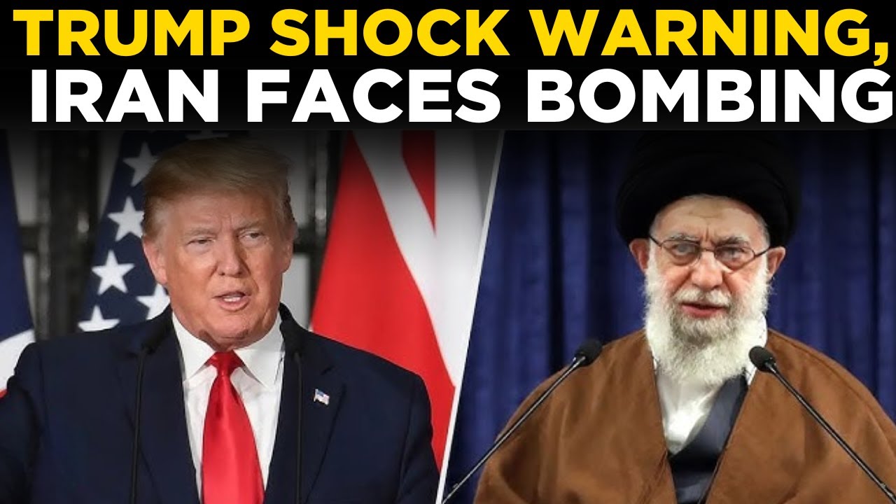 LIVE | Trump Sends Shockwaves With Warning To Iran Over Bombing Threats Amid Tensions