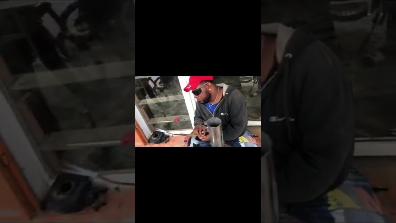 Cómo arreglar un mofle de Suzuki ax 100 #1entendencia