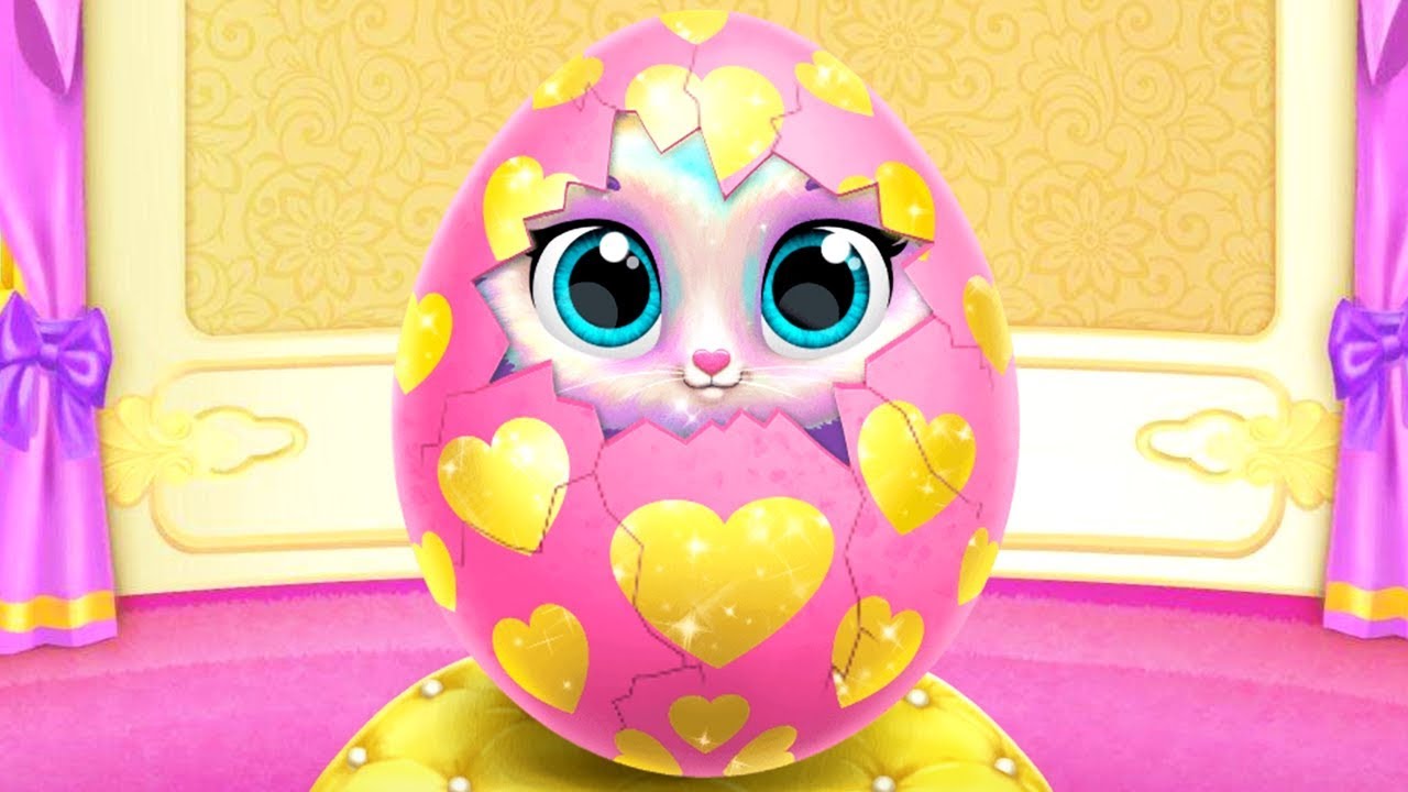 Play Fun New Born Baby Kitten Care Games - Twinkle Unicorn Cat Princess - Babysitter, Care, Dress Up