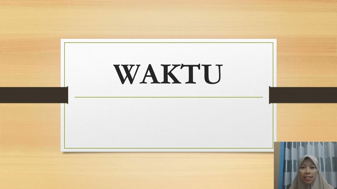 Pembahasan soal tentang waktu