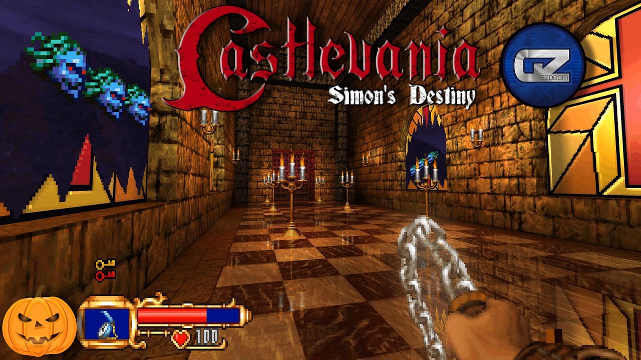 Castlevania: Simon's Destiny (GZDoom) playthrough - Castlevania went first person in this free game